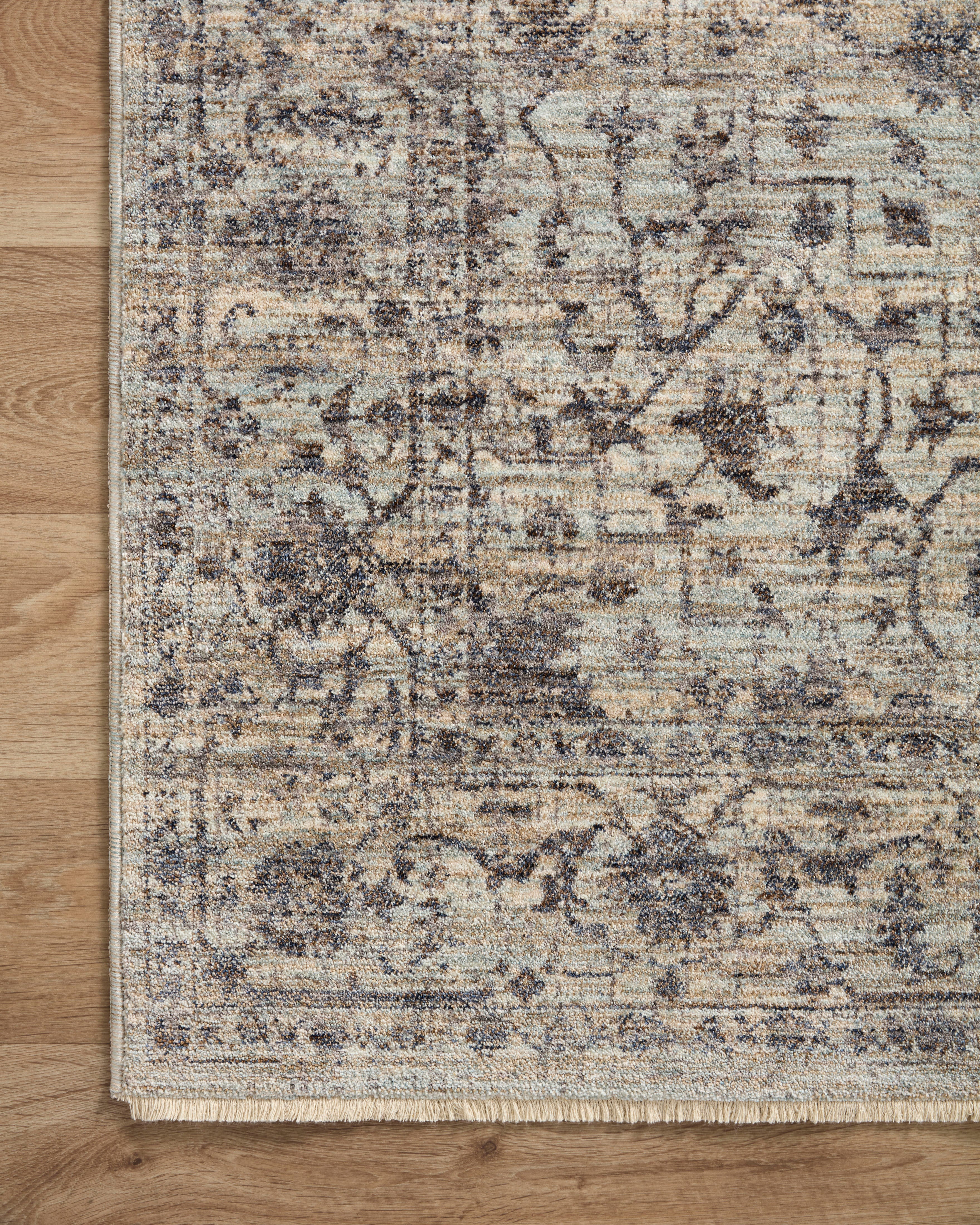 Loloi Sorrento Mist / Charcoal 2-RUGS-patterned Loloi