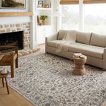 Loloi Sorrento Mist / Charcoal 2-RUGS-patterned Loloi