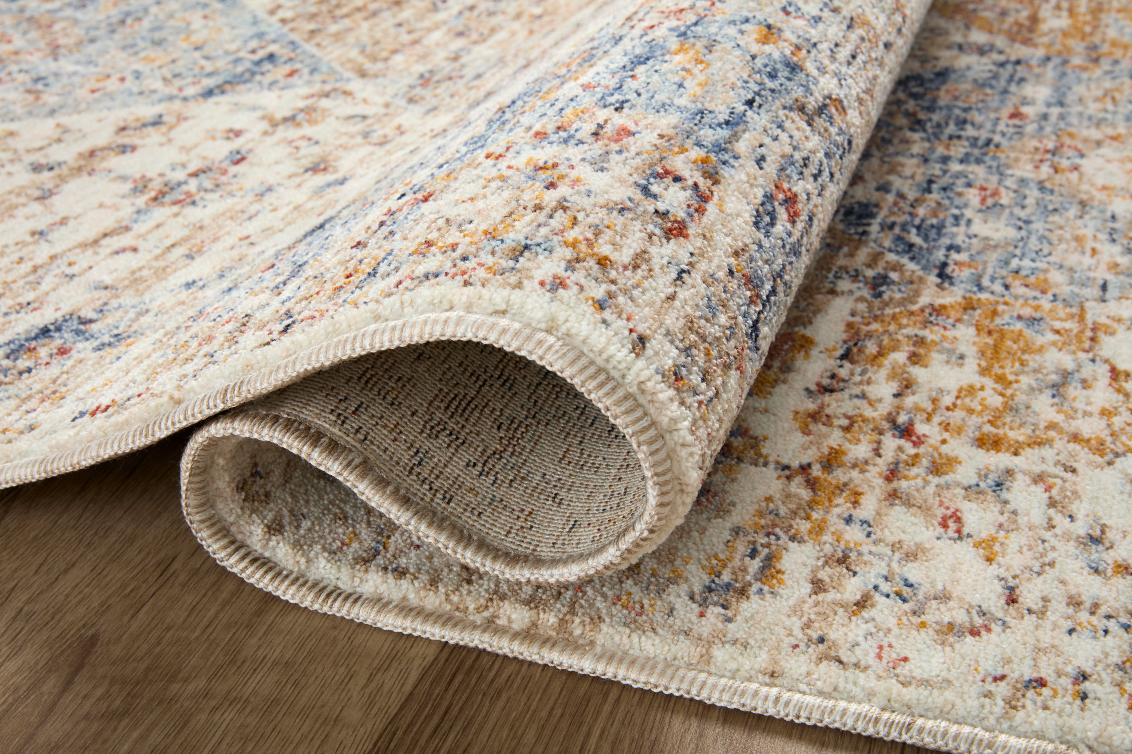 Loloi Sorrento Ivory / Multi 2-RUGS-patterned Loloi