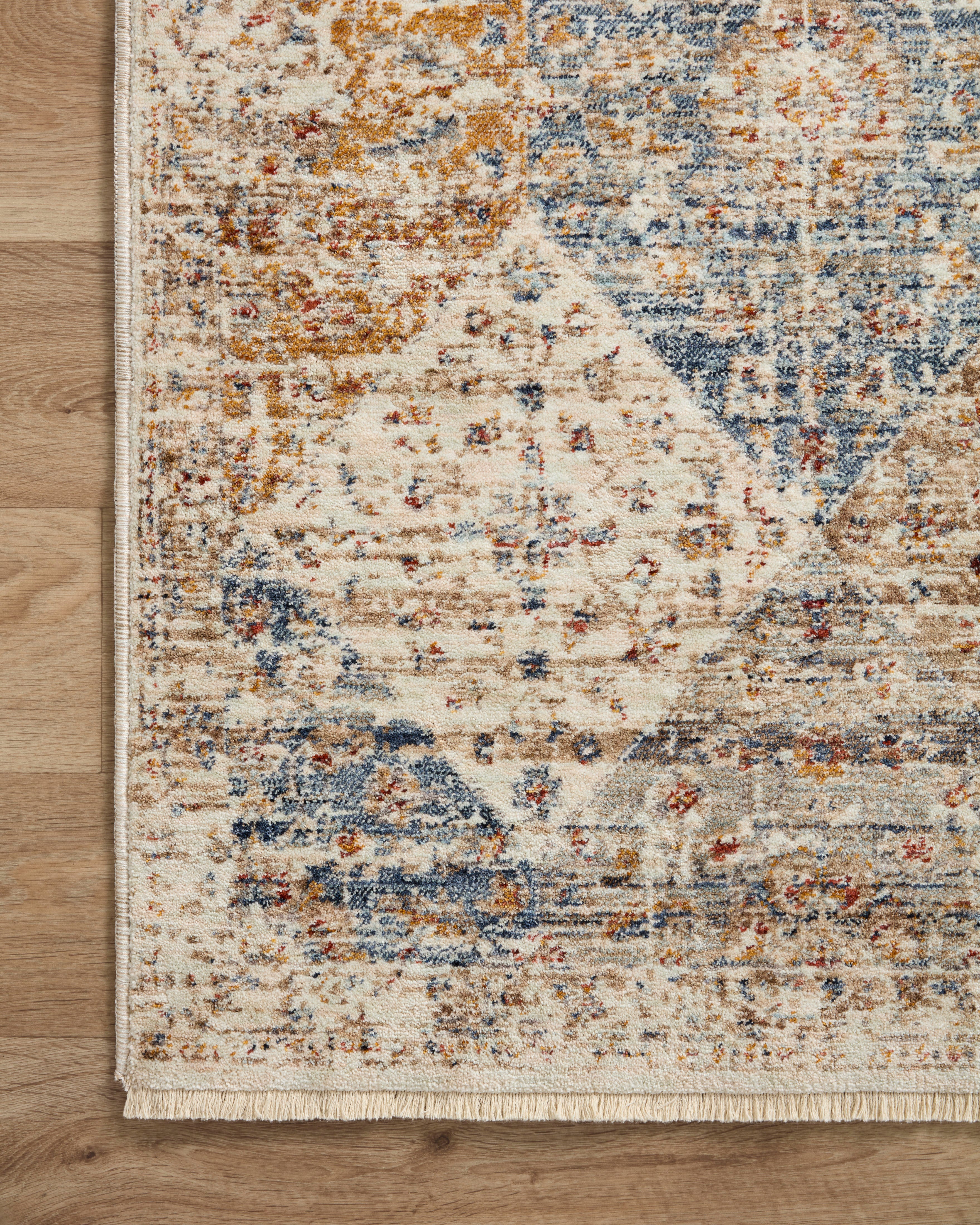 Loloi Sorrento Ivory / Multi 2-RUGS-patterned Loloi