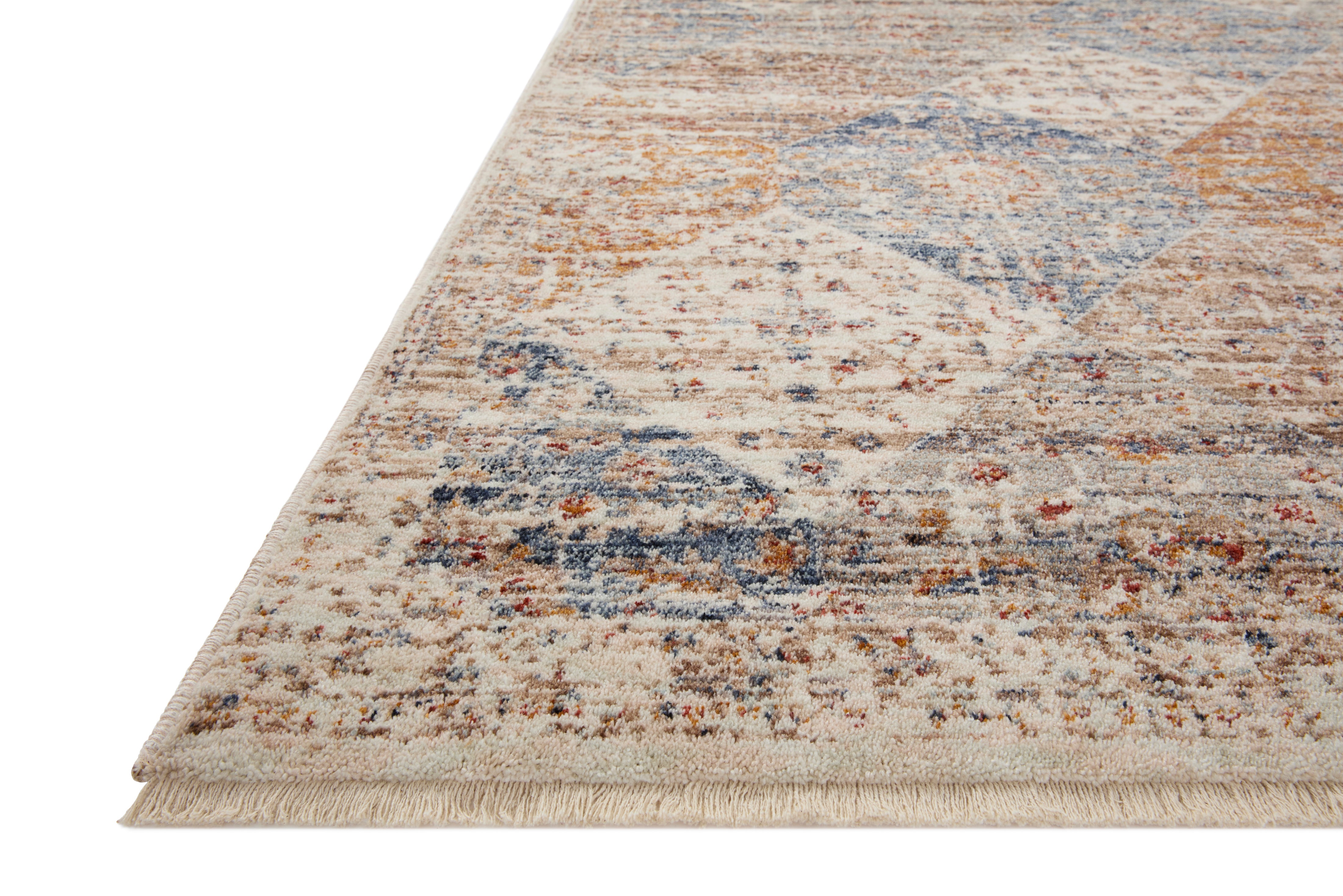Loloi Sorrento Ivory / Multi 2-RUGS-patterned Loloi