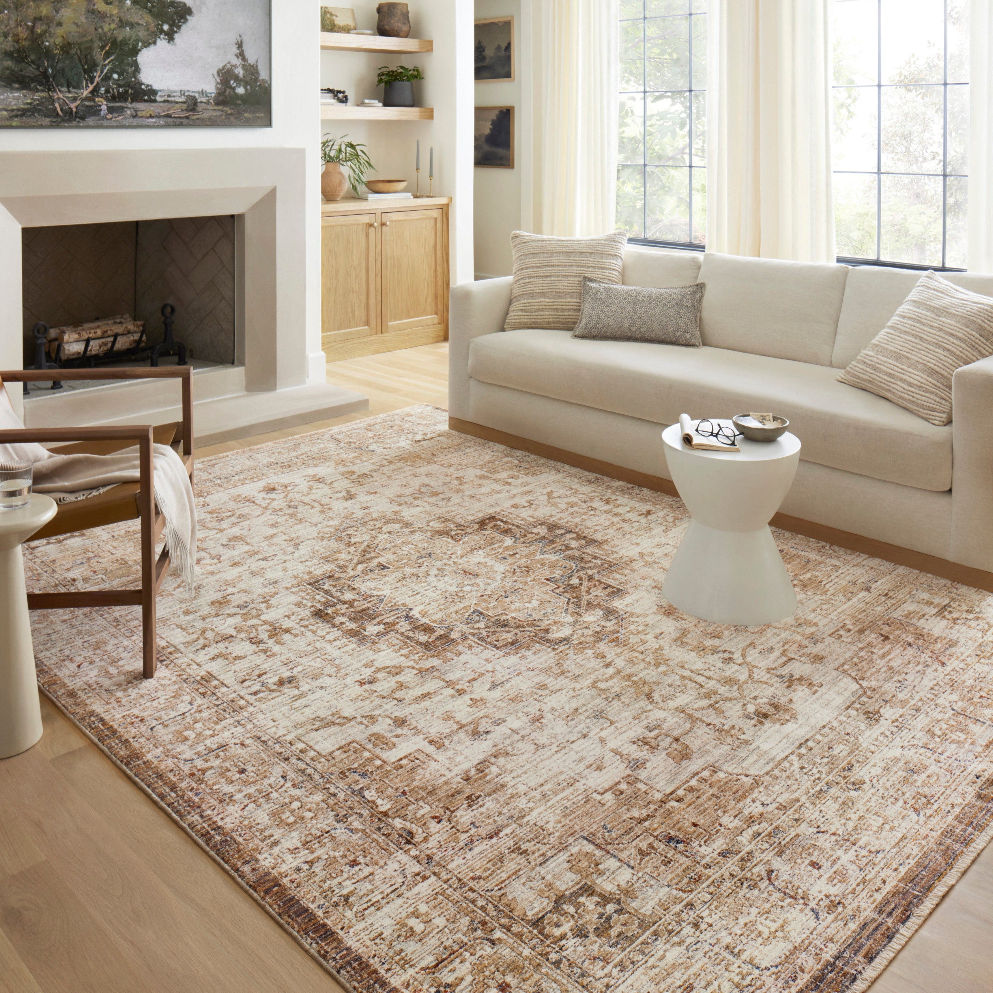 Loloi Sorrento Mocha / Multi 2-RUGS-patterned Loloi