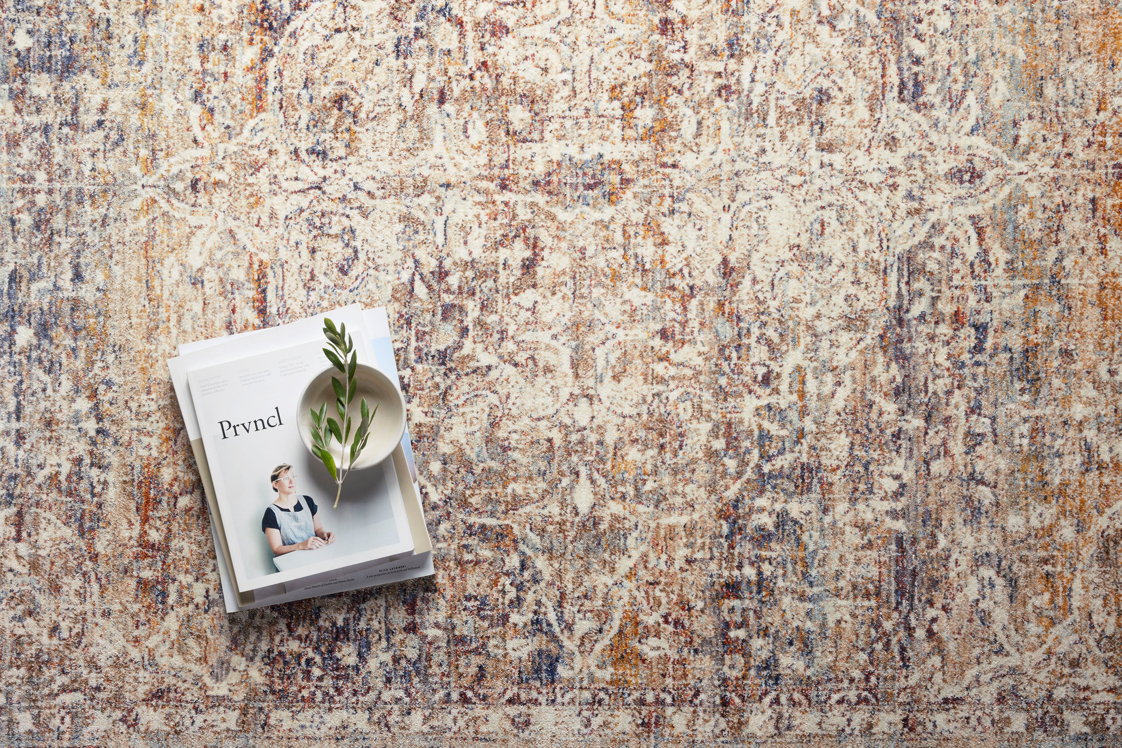 Loloi Sorrento Natural / Multi 2-RUGS-patterned Loloi