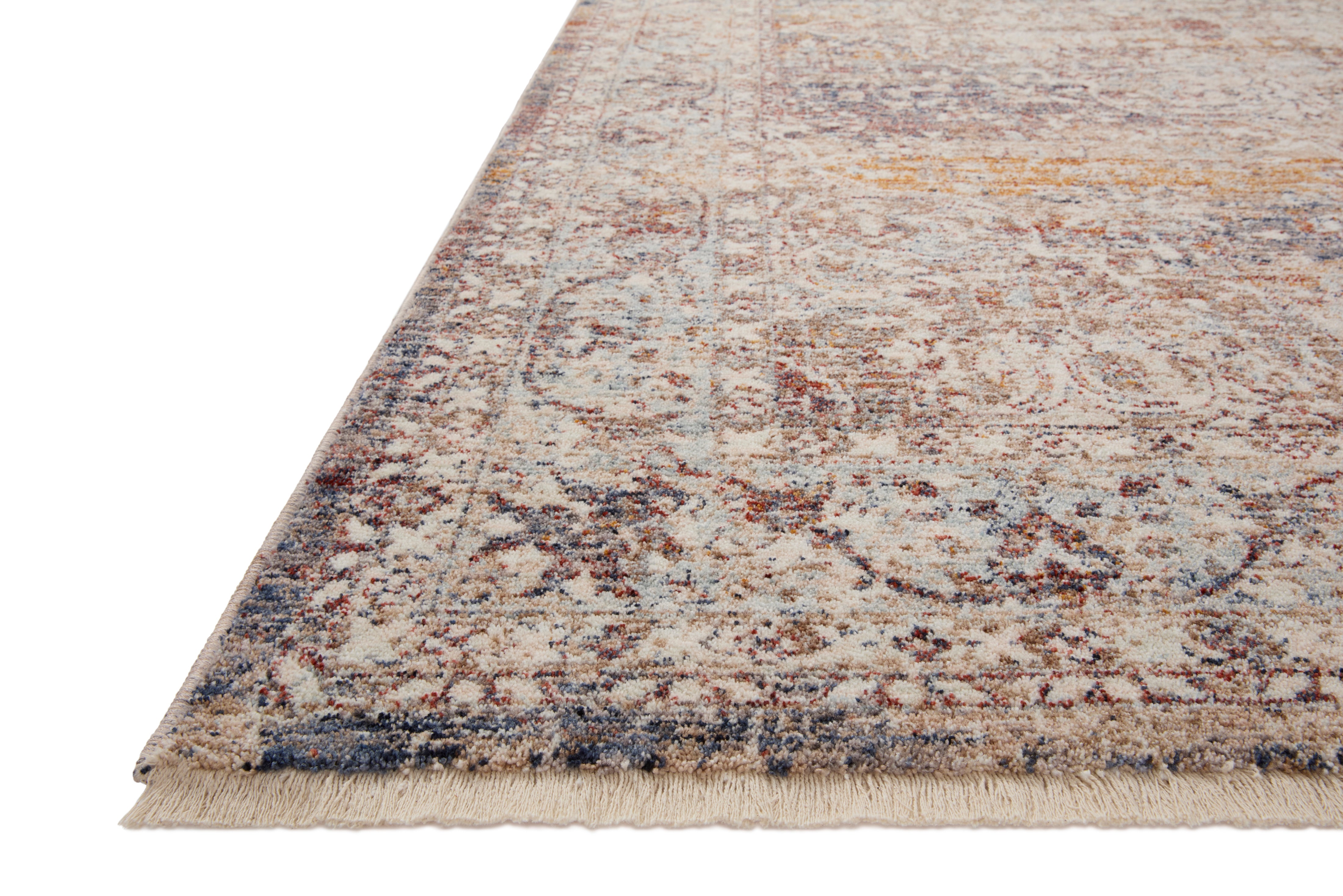 Loloi Sorrento Natural / Multi 2-RUGS-patterned Loloi