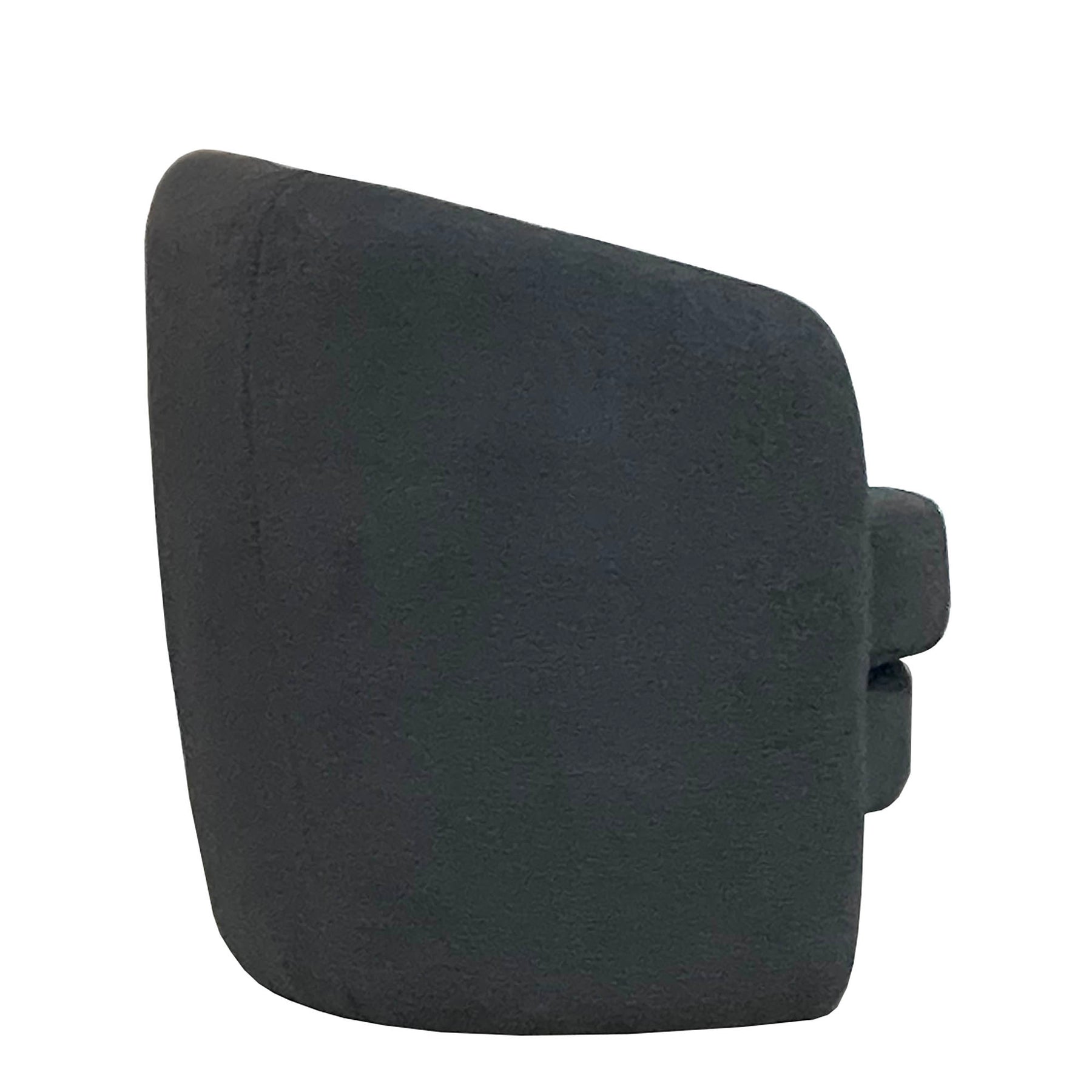 Dana Club Chair - Teddy Dark Grey 3 - FURNITURE - chair LH IMPORTS