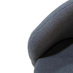 Dana Club Chair - Teddy Dark Grey 3 - FURNITURE - chair LH IMPORTS