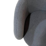Dana Club Chair - Teddy Dark Grey 3 - FURNITURE - chair LH IMPORTS