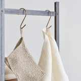 Handmade Brass J Hook wall hook Fog Linen Work