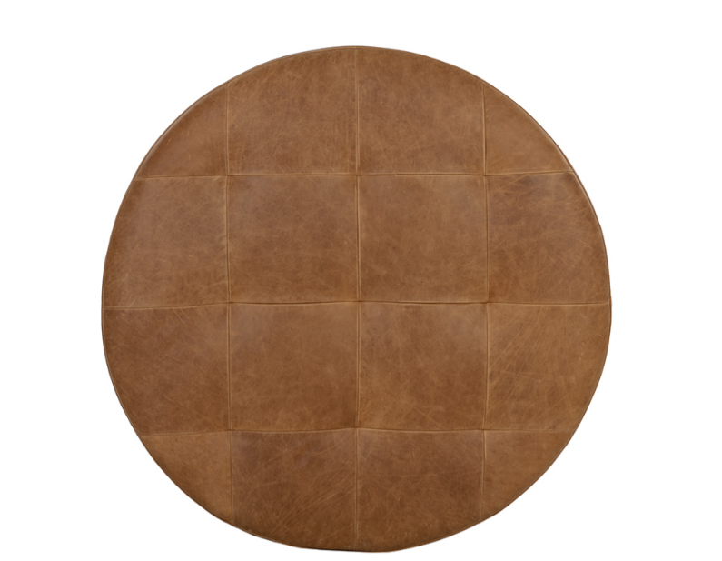Nila Leather Ottoman 6 - FURNITURE - ottoman Sunpan