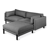 Gus* Modern Silverlake Loft Bi-Sectional 2 - a - FURNITURE - sectional Gus Andorra Pewter