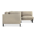 Gus* Modern Silverlake Sectional 2 - FURNITURE - sectional Gus Andorra Almond Left Facing