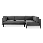 Gus* Modern Silverlake Sectional 2 - FURNITURE - sectional Gus Andorra Pewter Right Facing