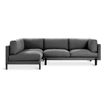 Gus* Modern Silverlake Sectional 2 - FURNITURE - sectional Gus Andorra Pewter Left Facing
