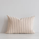 Thai Simple Stripes Pillow Cover 1 - PILLOWS - Thai - neutral Rug & Weave Pillows 14" x 20"