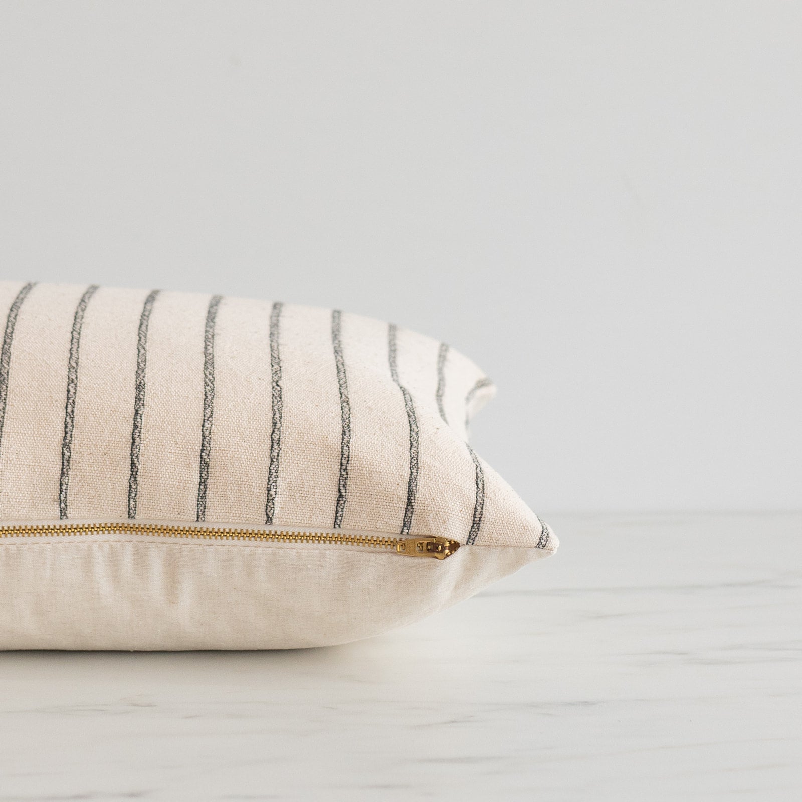 Thai Simple Stripes Pillow Cover 1 - PILLOWS - Thai - neutral Rug & Weave Pillows