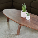 Gus* Modern Solana Oval Coffee Table 4 - b - FURNITURE - coffee table - round Gus