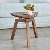 Gus* Modern Solana Triangular End Table 4 - a - FURNITURE - accent table - wood Gus