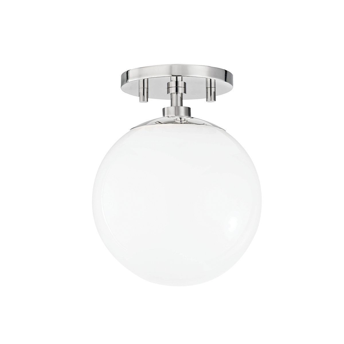 Stella Small Semi Flush LIGHITING - semi-flush Hudson Valley Lighting Polished Nickel