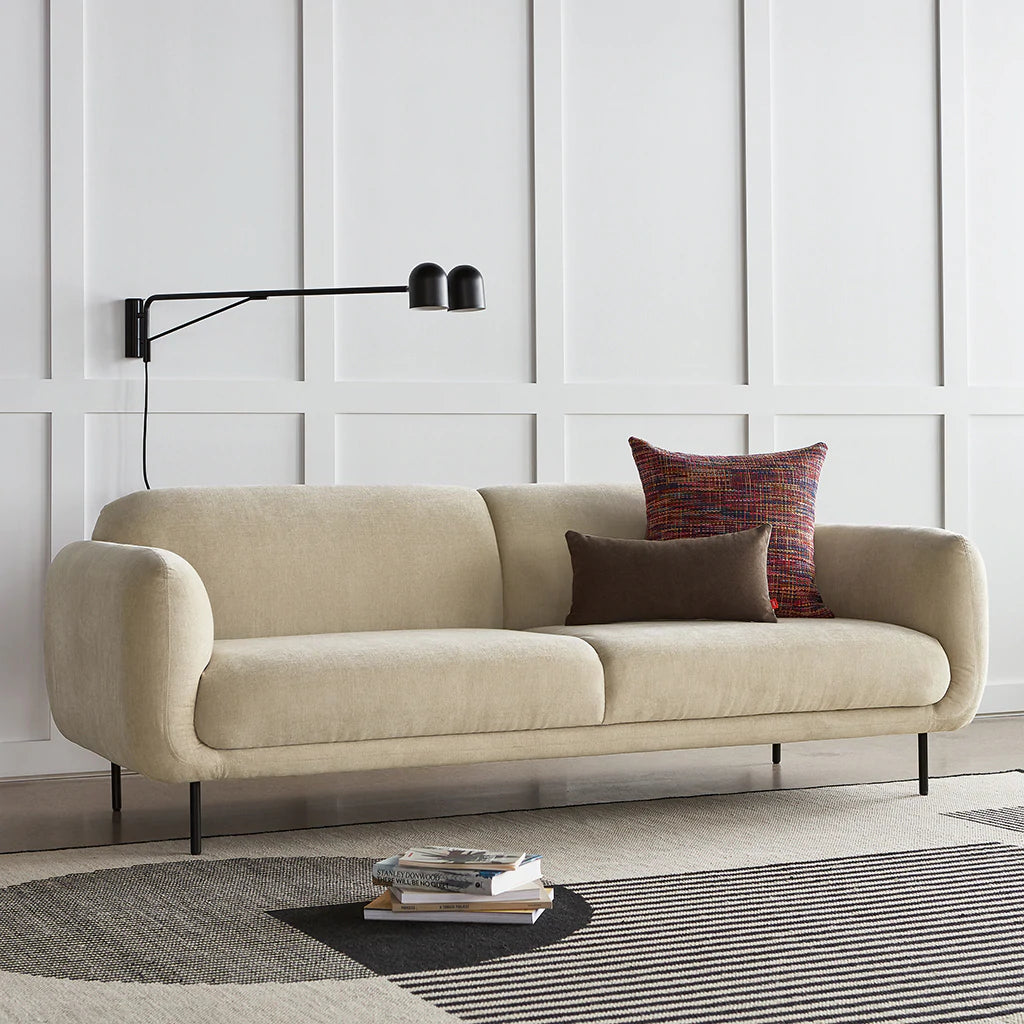 Gus* Modern Tandem Swing Arm Lamp sconce - plug in Gus