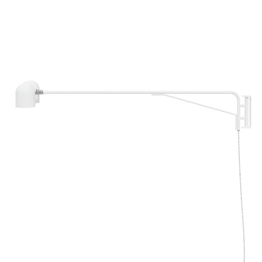 Gus* Modern Tandem Swing Arm Lamp sconce - plug in Gus