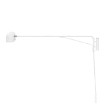 Gus* Modern Tandem Swing Arm Lamp sconce - plug in Gus