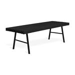 Gus* Modern Transit Bench 4 - a - FURNITURE - coffee table - rectangle Gus Ash Black