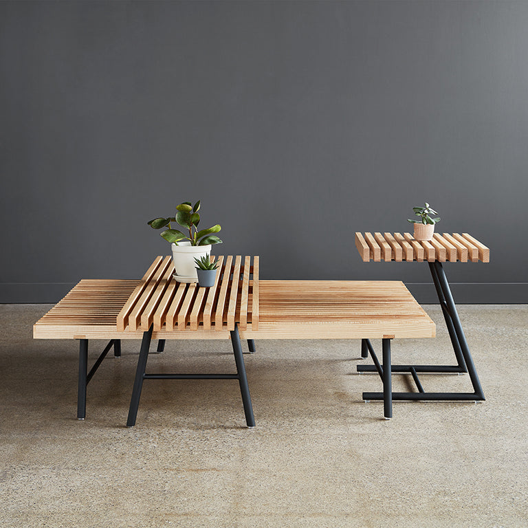 Gus* Modern Transit Bench 4 - a - FURNITURE - coffee table - rectangle Gus