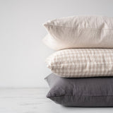 Charcoal Linen Pillow Cover 1 - PILLOWS - linen - neutral Rug & Weave Pillows