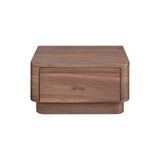 Curve Nightstand - Walnut 14 - FURNITURE - nightstand Moe's Furniture