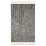 Loloi Newton Charcoal / Ivory Rug patterned rugs Loloi