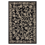 Rifle Paper Co. x Loloi Arboretum Black Rug 1-RUGS-wool rugs Loloi