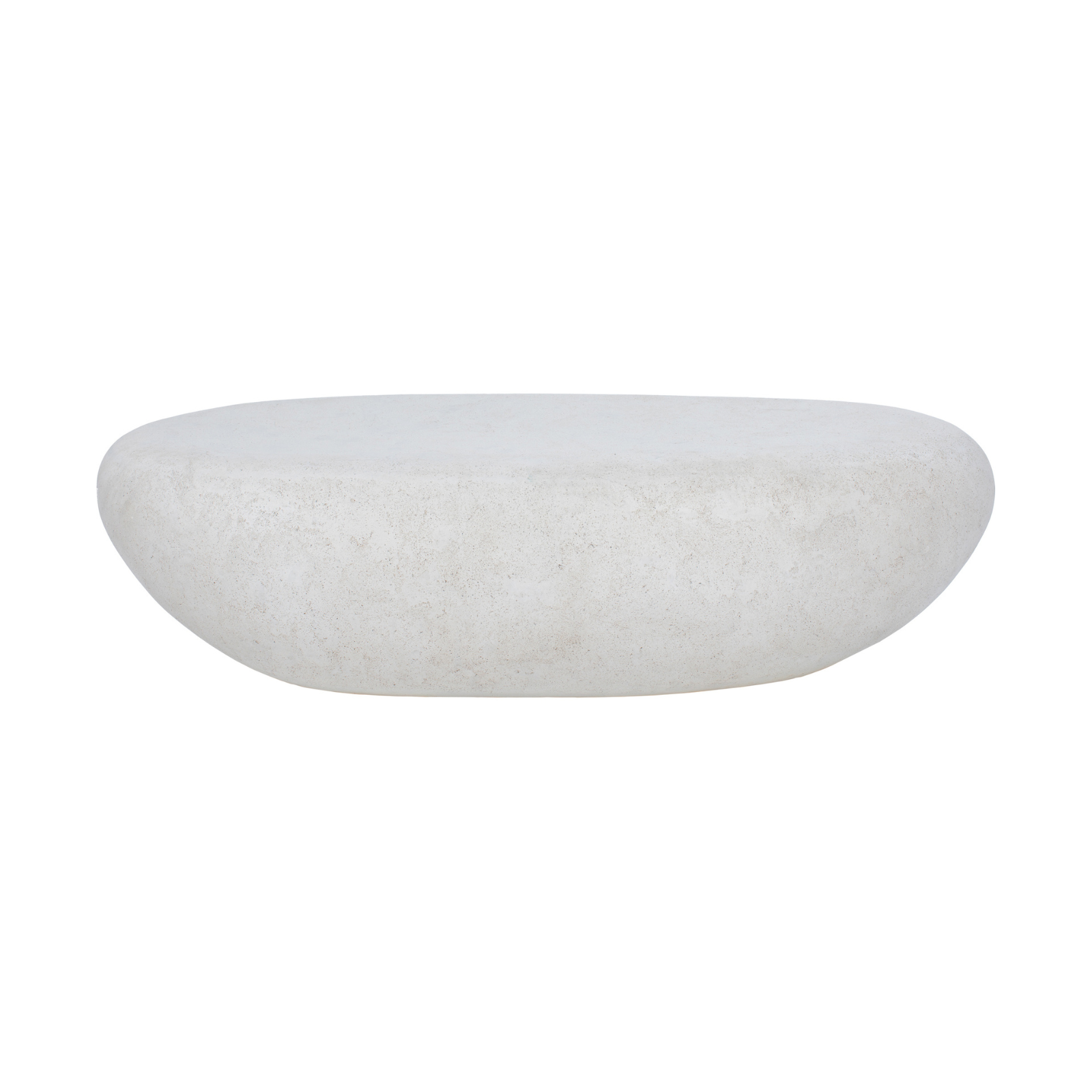 Medina Stone Coffee Table 4 - d - FURNITURE - coffee table - oval Renwil