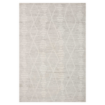 Loloi Kamala Ivory / Silver Rug 0-RUGS-patterned Loloi