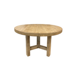 Lawrence Reclaimed Wood Round Dining Table
