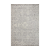 Loloi Indra Silver / Ivory Rug 0-RUGS-patterned Loloi