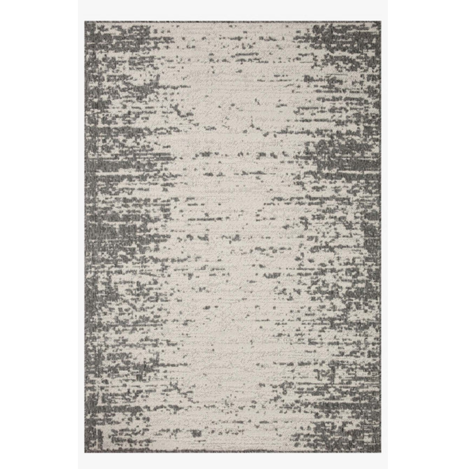 Loloi Rainier Ivory / Grey Indoor/Outdoor Rug - Rug & Weave