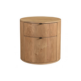 Niko Two Drawer Nightstand - Light Oak 14 - FURNITURE - nightstand Moe's Furniture