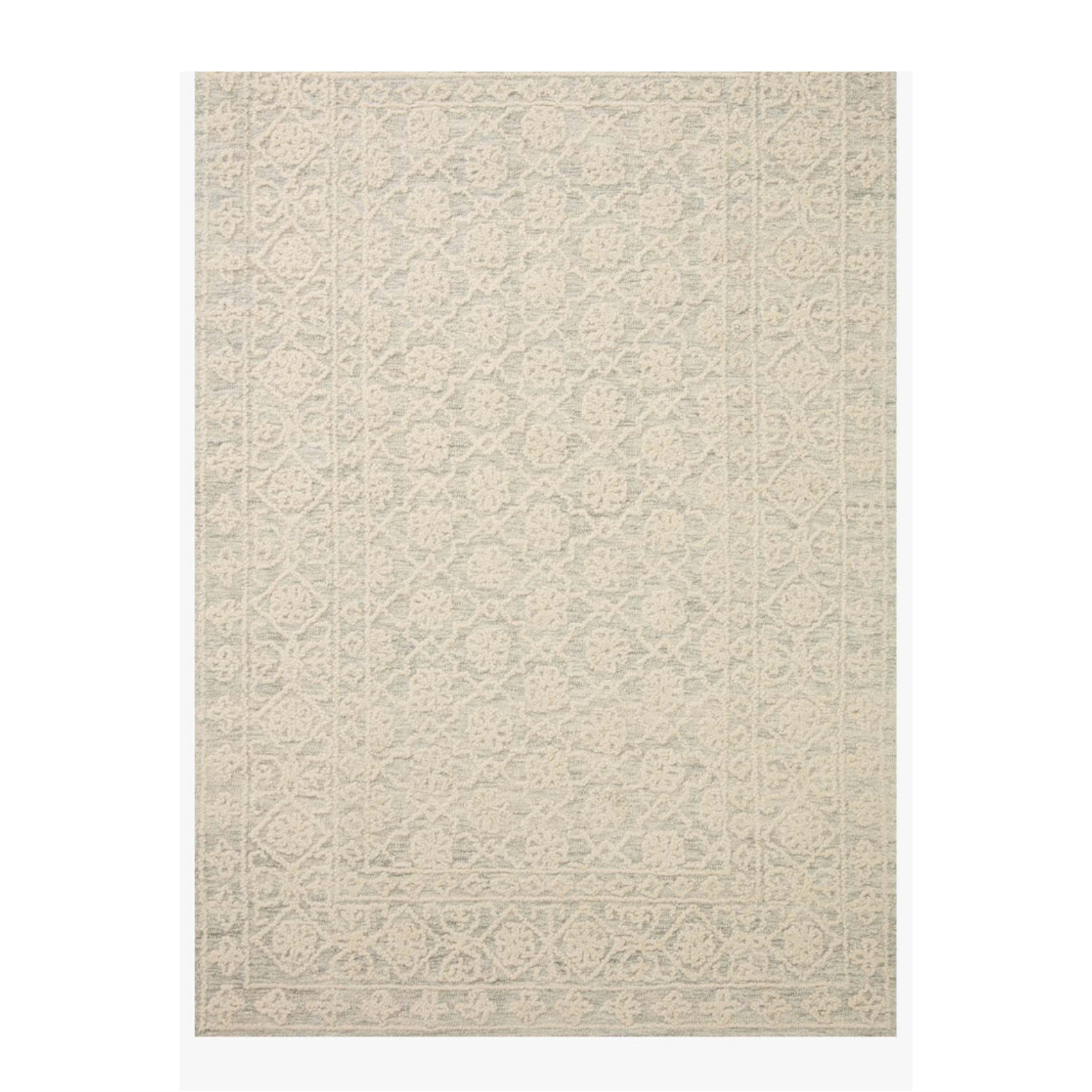 Loloi Cecelia Mist / Ivory Rug, 2'3" x 3'9"