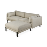 Gus* Modern Silverlake Loft Bi-Sectional 2 - a - FURNITURE - sectional Gus Andorra Almond