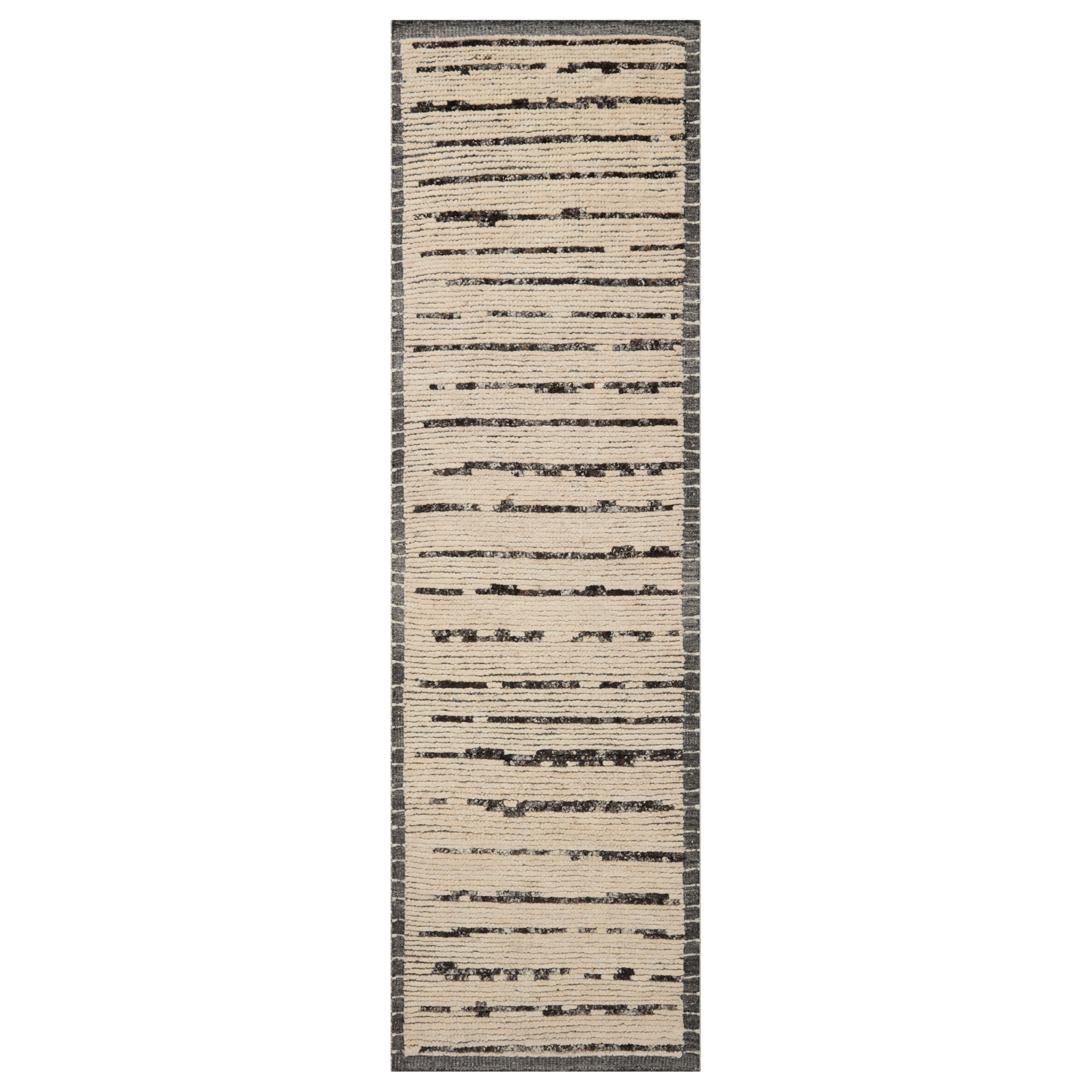 Amber Lewis x Loloi Briyana Natural / Black 1-natural fibre rugs Loloi