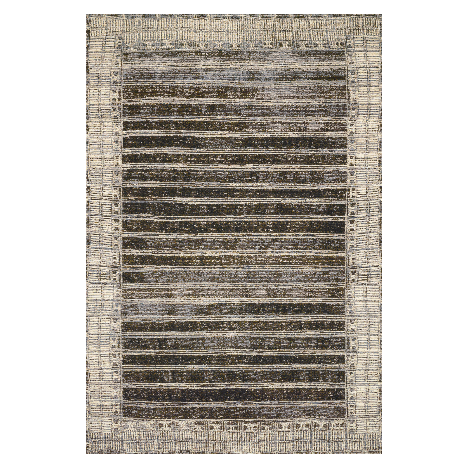 Loloi Mika Charcoal / Ivory Outdoor Rug