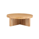 Stratford Round Coffee Table 4 - b - FURNITURE - coffee table - round Moe's Furniture