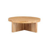Stratford Round Coffee Table 4 - b - FURNITURE - coffee table - round Moe's Furniture