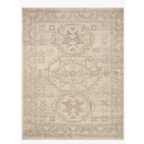 Loloi Marco Natural / Mocha Rug RUGS - wool Loloi