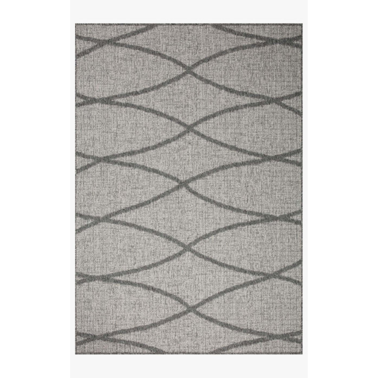 Loloi Rainier Dove / Grey Indoor/Outdoor Rug - Rug & Weave