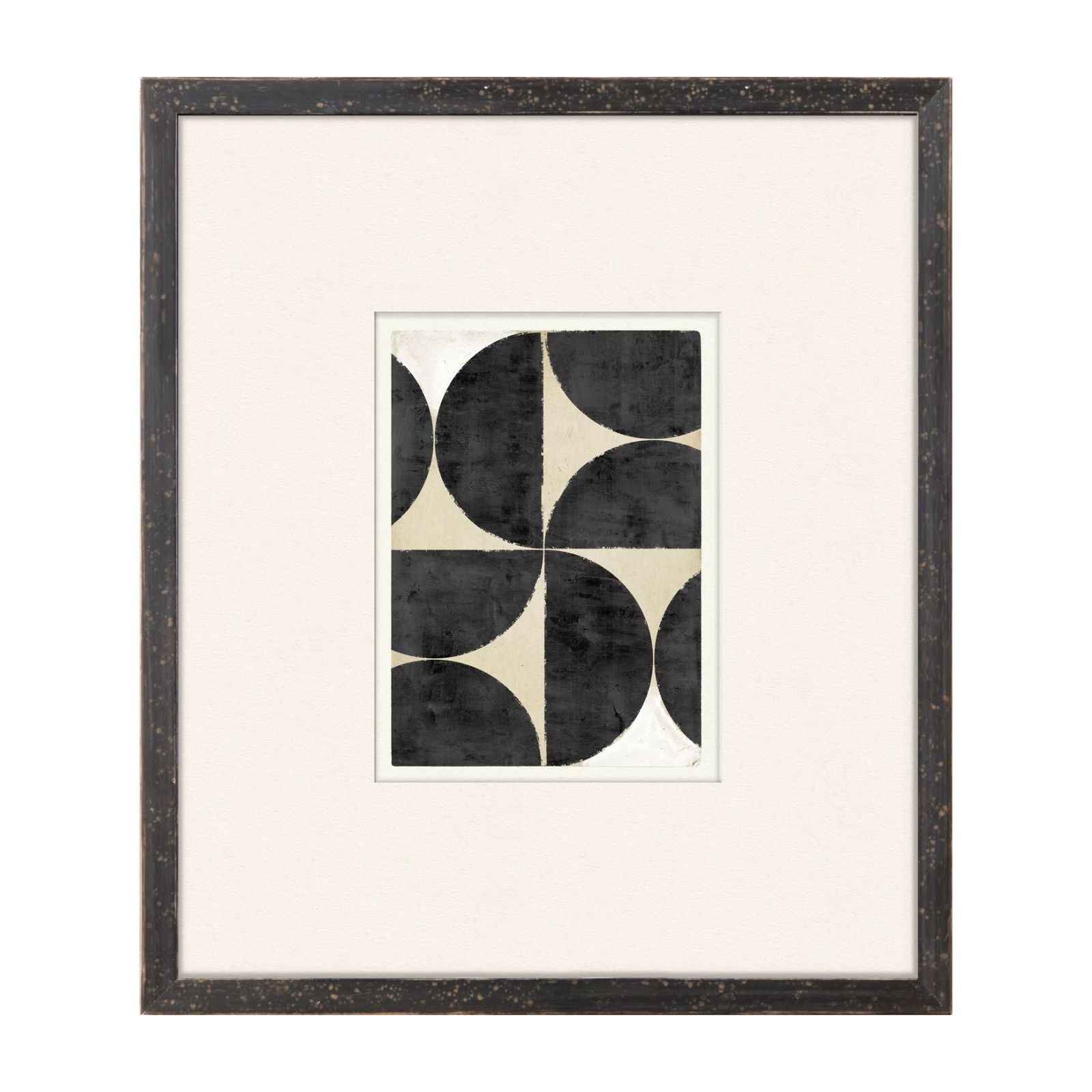 "Geometric Pattern XIV" Framed Art Print - Rug & Weave