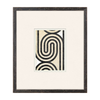 "Geometric Pattern XVII" Framed Art Print - Rug & Weave
