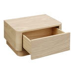 Curve Nightstand - Natural 14 - FURNITURE - nightstand Moe's Furniture