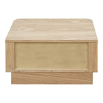 Curve Nightstand - Natural 14 - FURNITURE - nightstand Moe's Furniture