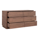 Curve Dresser 16 - FURNITURE - dresser Moe's Furniture